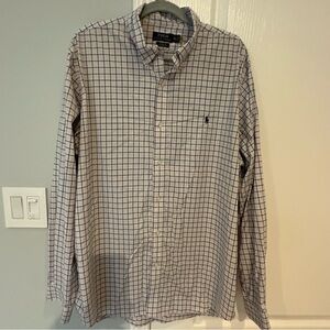 Ralph Lauren Men's Checkered Button-Down Shirt
